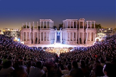 Teatro romano Merida Extremadura