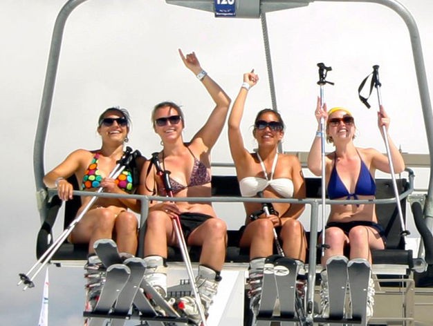 bajada sierra nevada en bañador